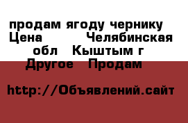 продам ягоду чернику › Цена ­ 200 - Челябинская обл., Кыштым г. Другое » Продам   